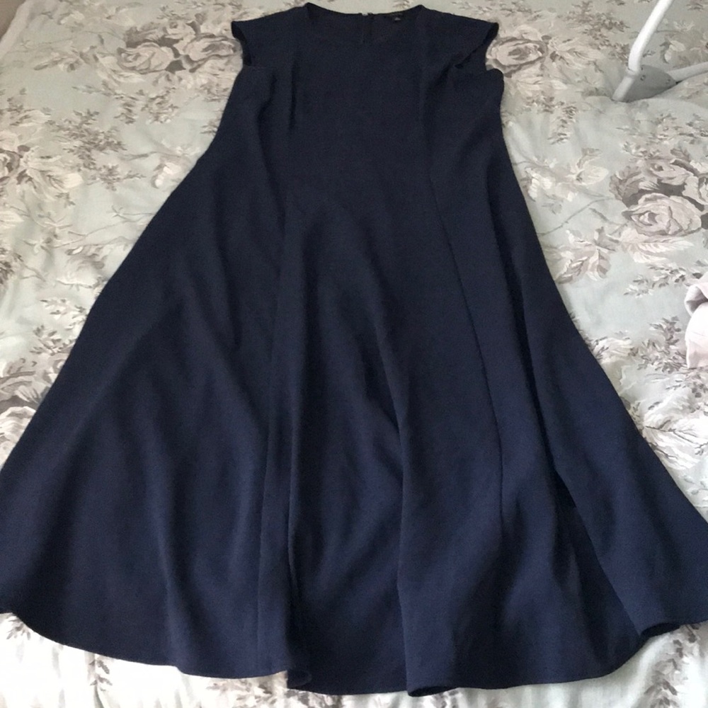 Navy Blue Sleeveless dress